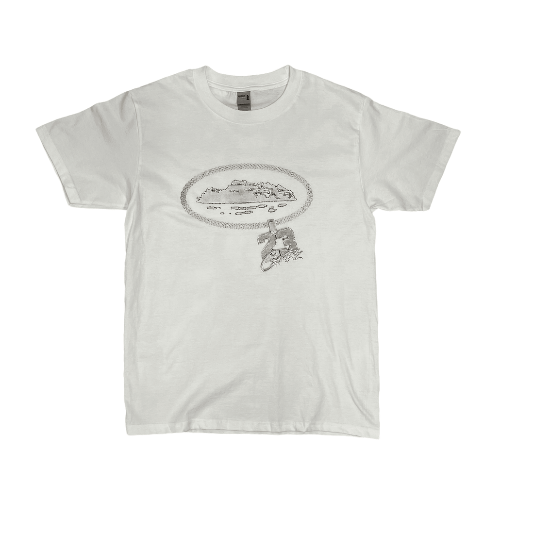 White Corteiz x Central Cee 23 Tee - The Streetwear Studio