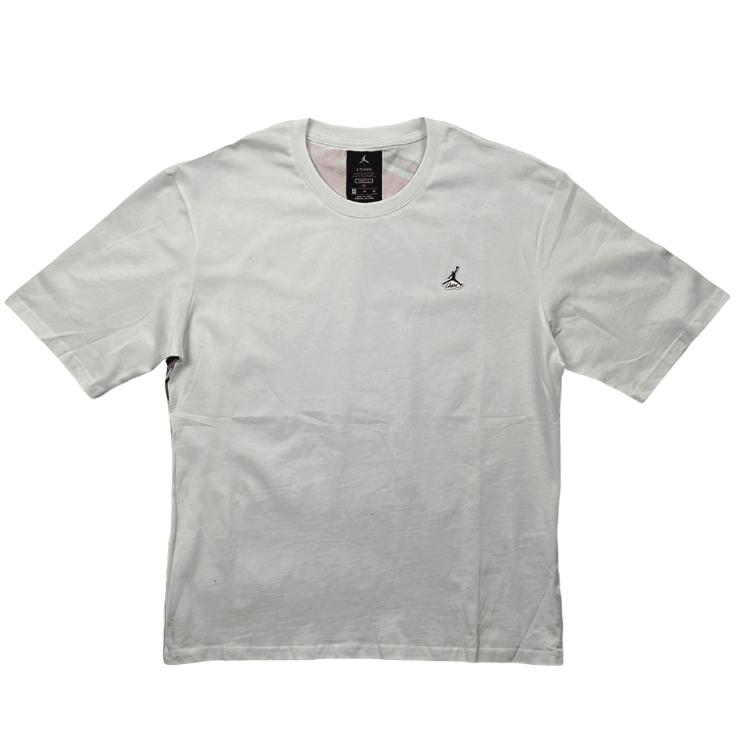 White Jordan x Union LA Crossover Back Full Print Tee - Medium - The Streetwear Studio