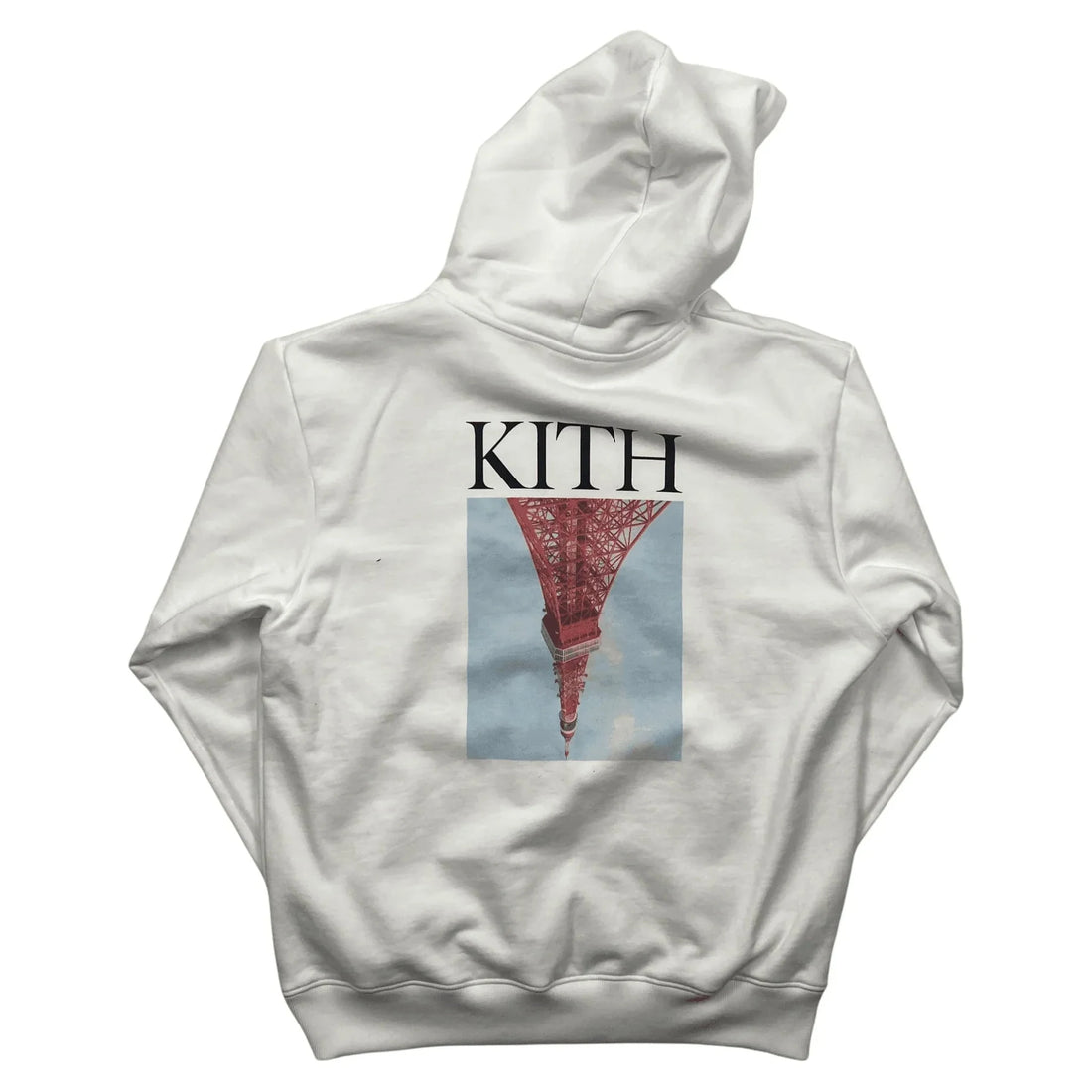 White Kith Tokyo Tower Hoodie - XL | The Streetwear Studio