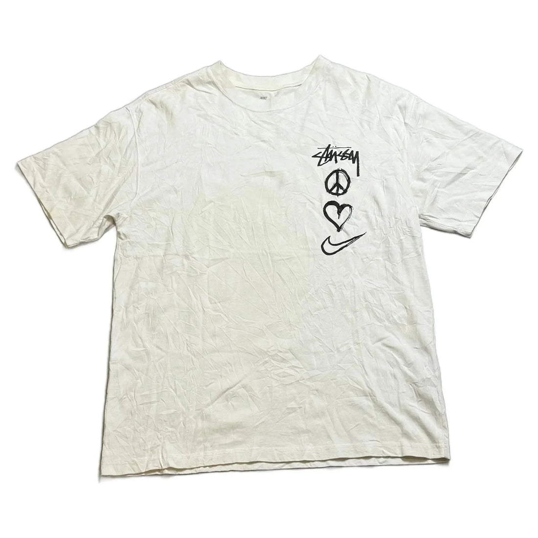 White Nike x Stussy Tee - M | The Streetwear Studio