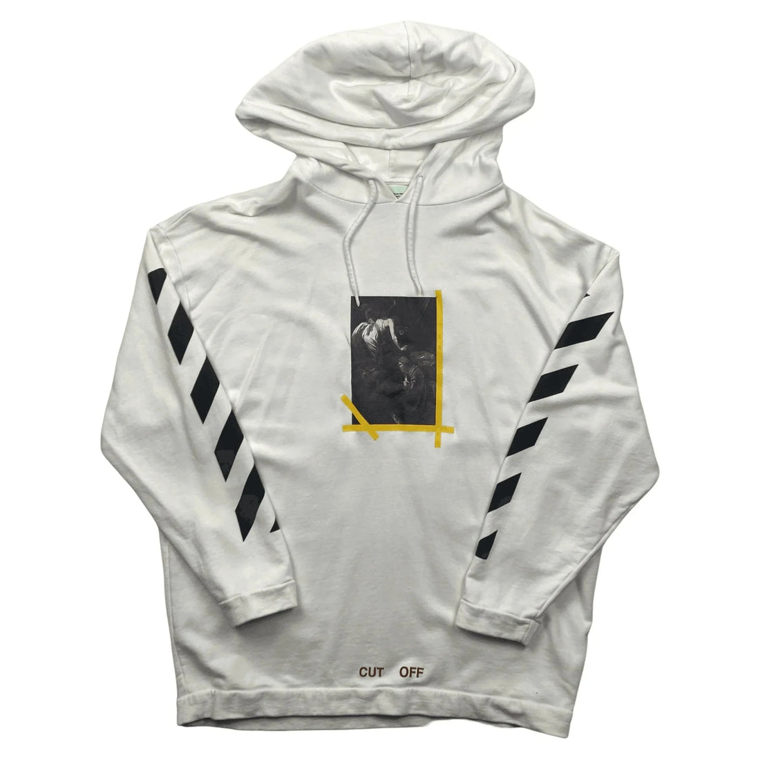 White Off-White Annunciation Hoodie - L | The Streetwear Studio