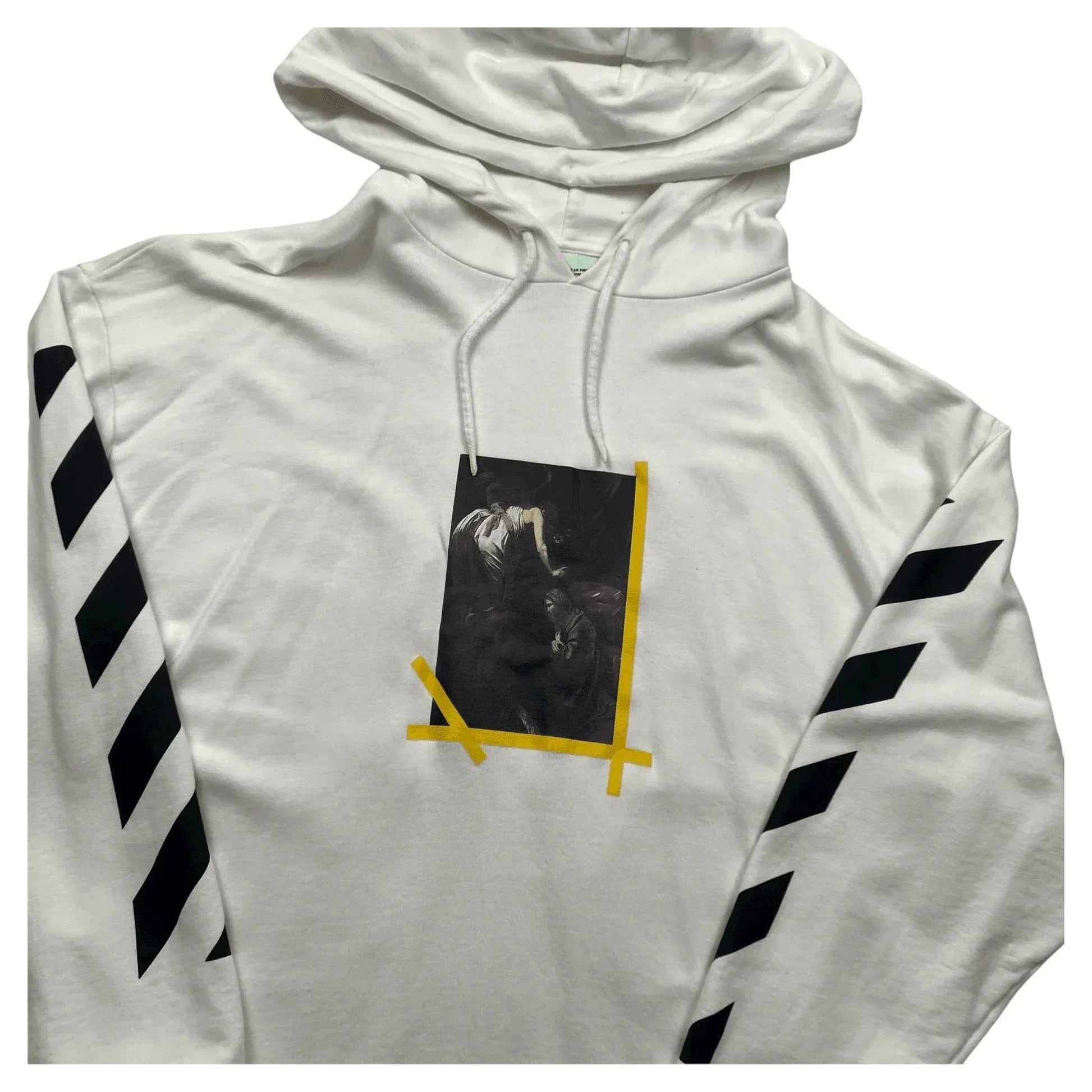 White Off-White Annunciation Hoodie - L | The Streetwear Studio