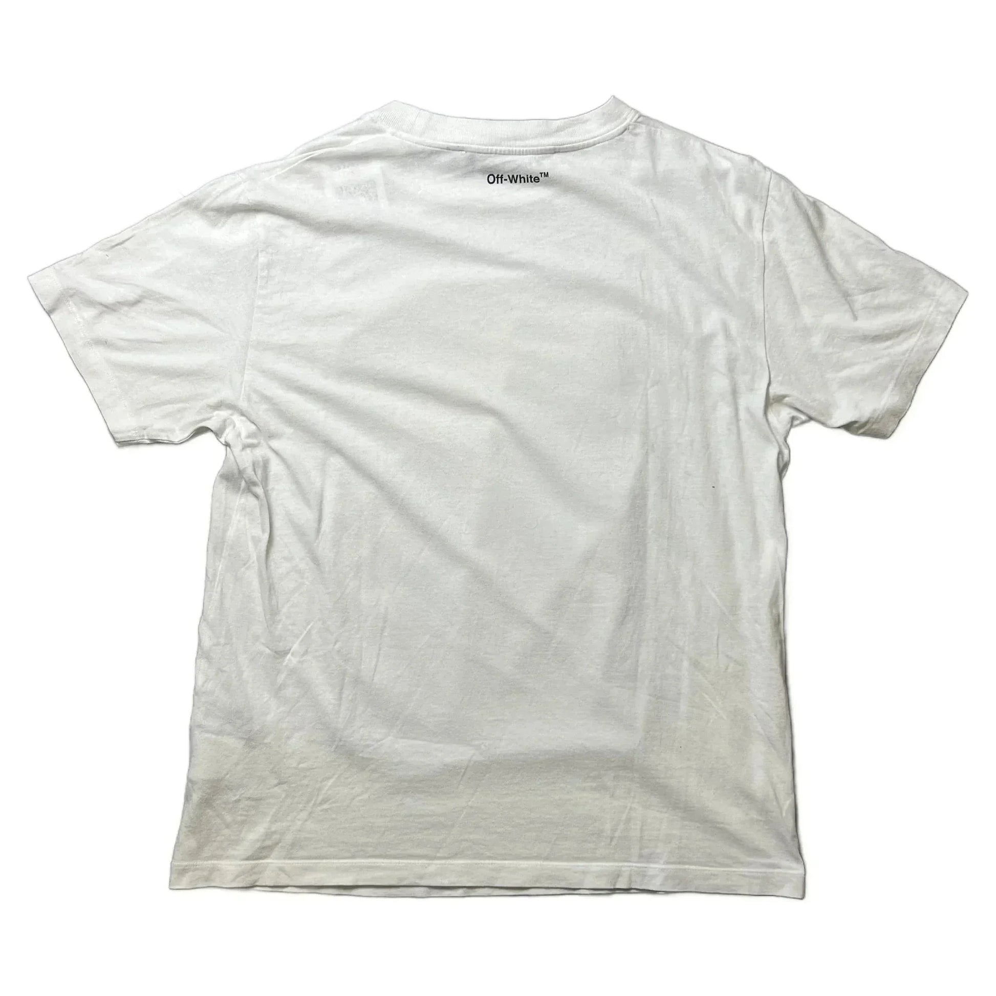 White Off-White Tee - L | The Streetwear Studio