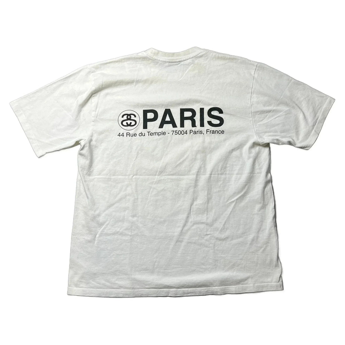 White Stussy Tee - L | The Streetwear Studio