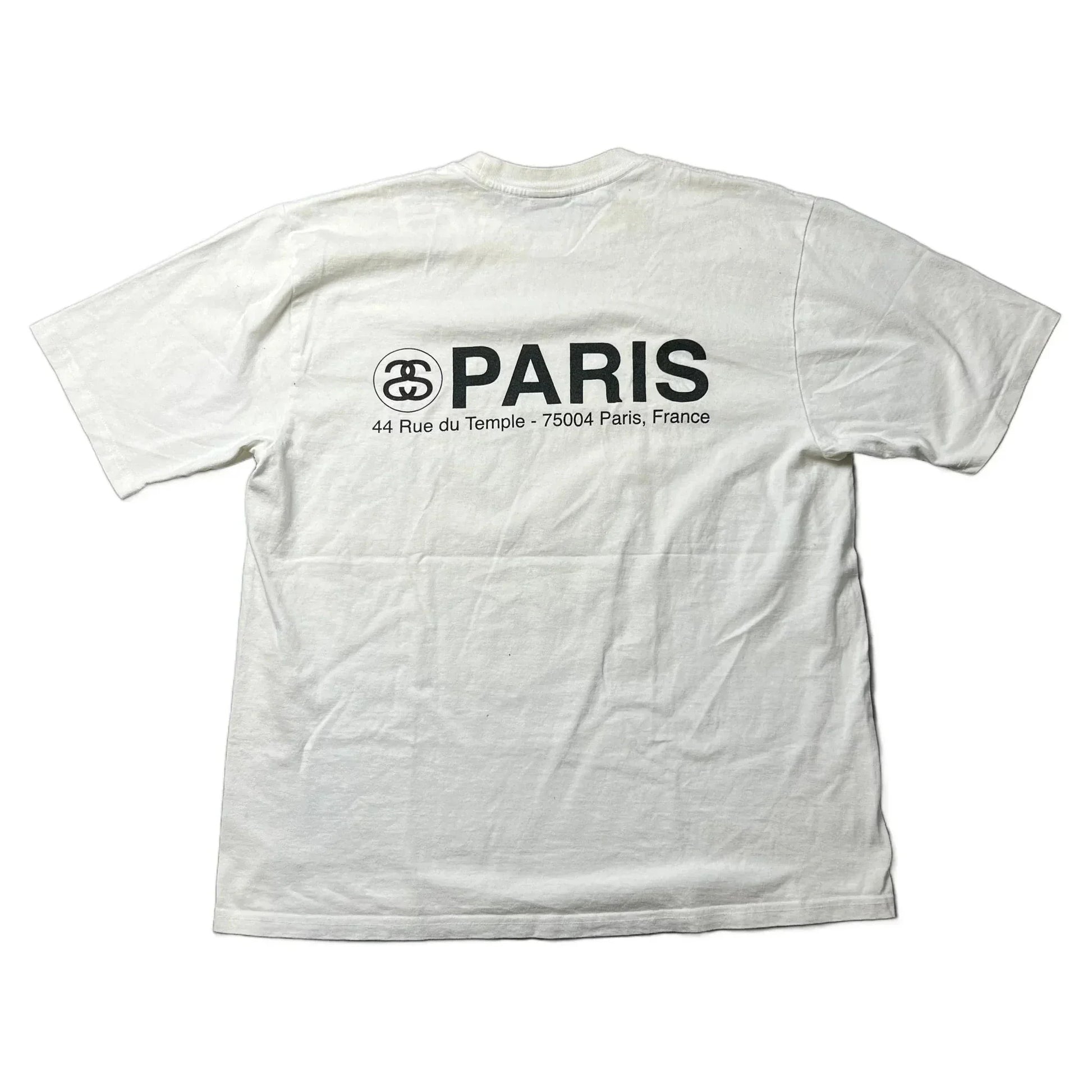 White Stussy Tee - L | The Streetwear Studio