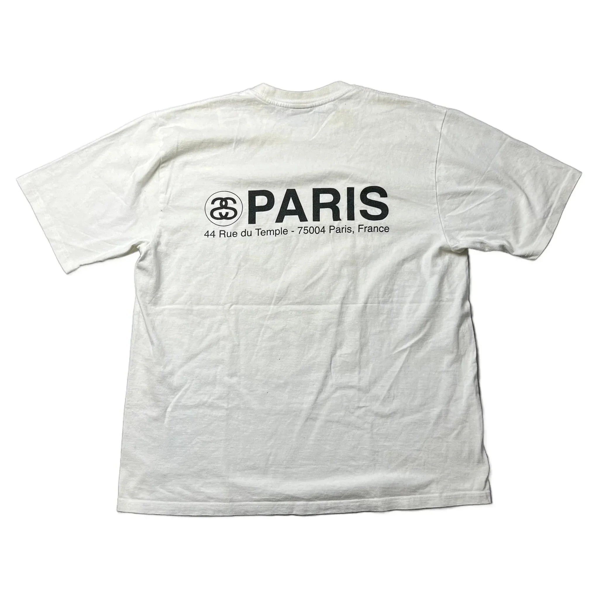 White Stussy Tee - L | The Streetwear Studio