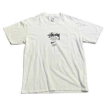 White Stussy x Nike Tee - XL | The Streetwear Studio