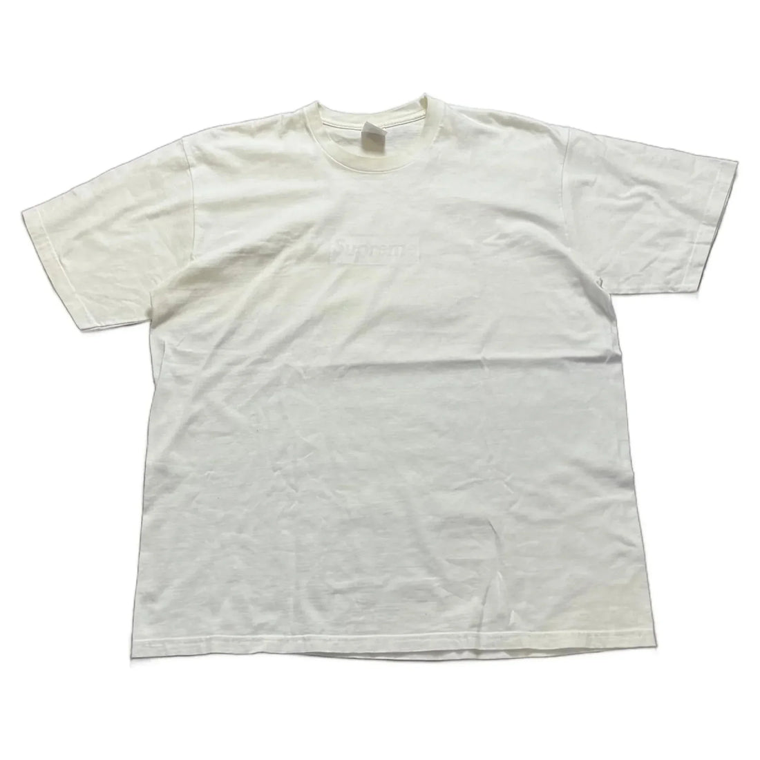 White Supreme Box Logo Tee - XL | The Streetwear Studio