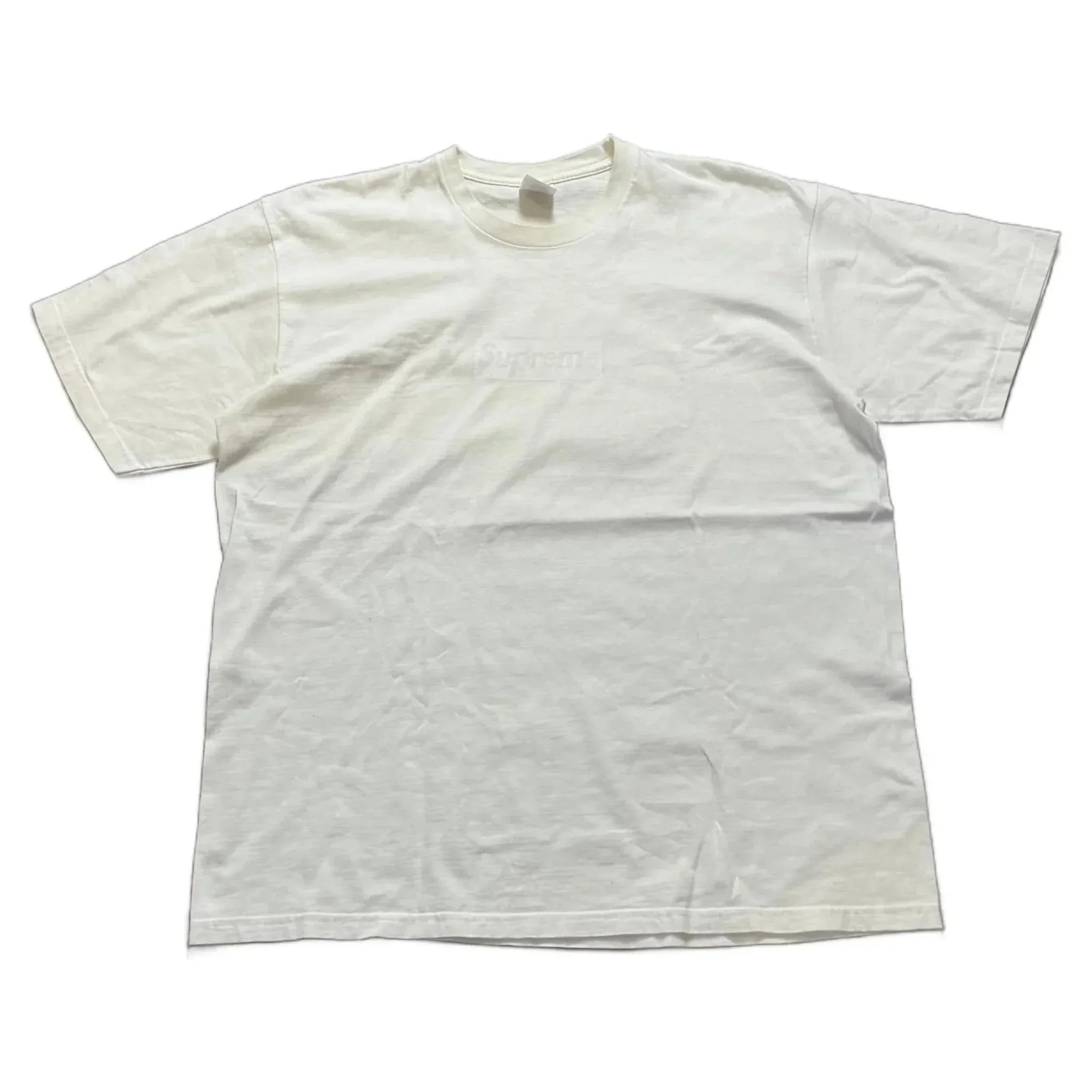 White Supreme Box Logo Tee - XL | The Streetwear Studio