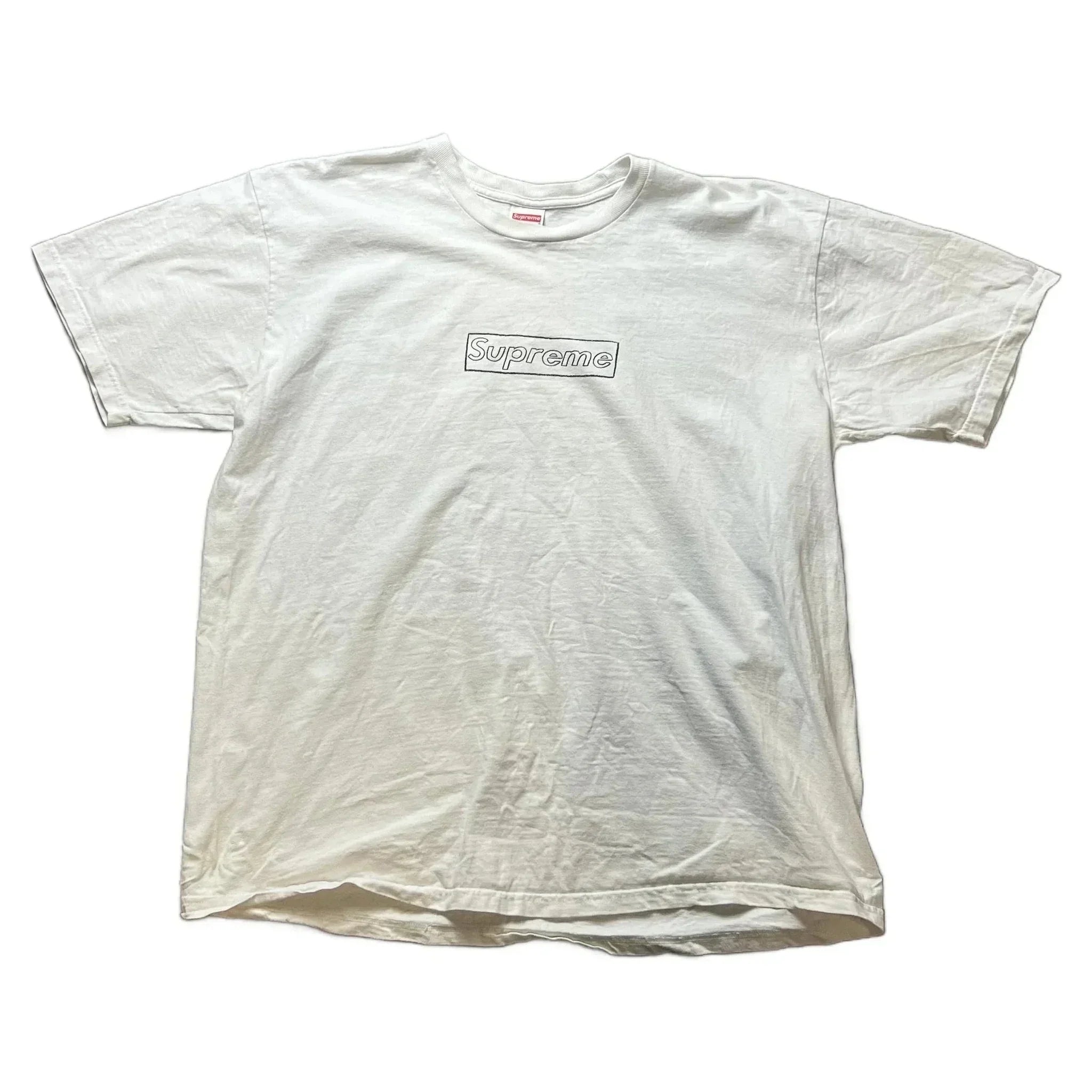 White Supreme Box Logo Tee - XL | The Streetwear Studio