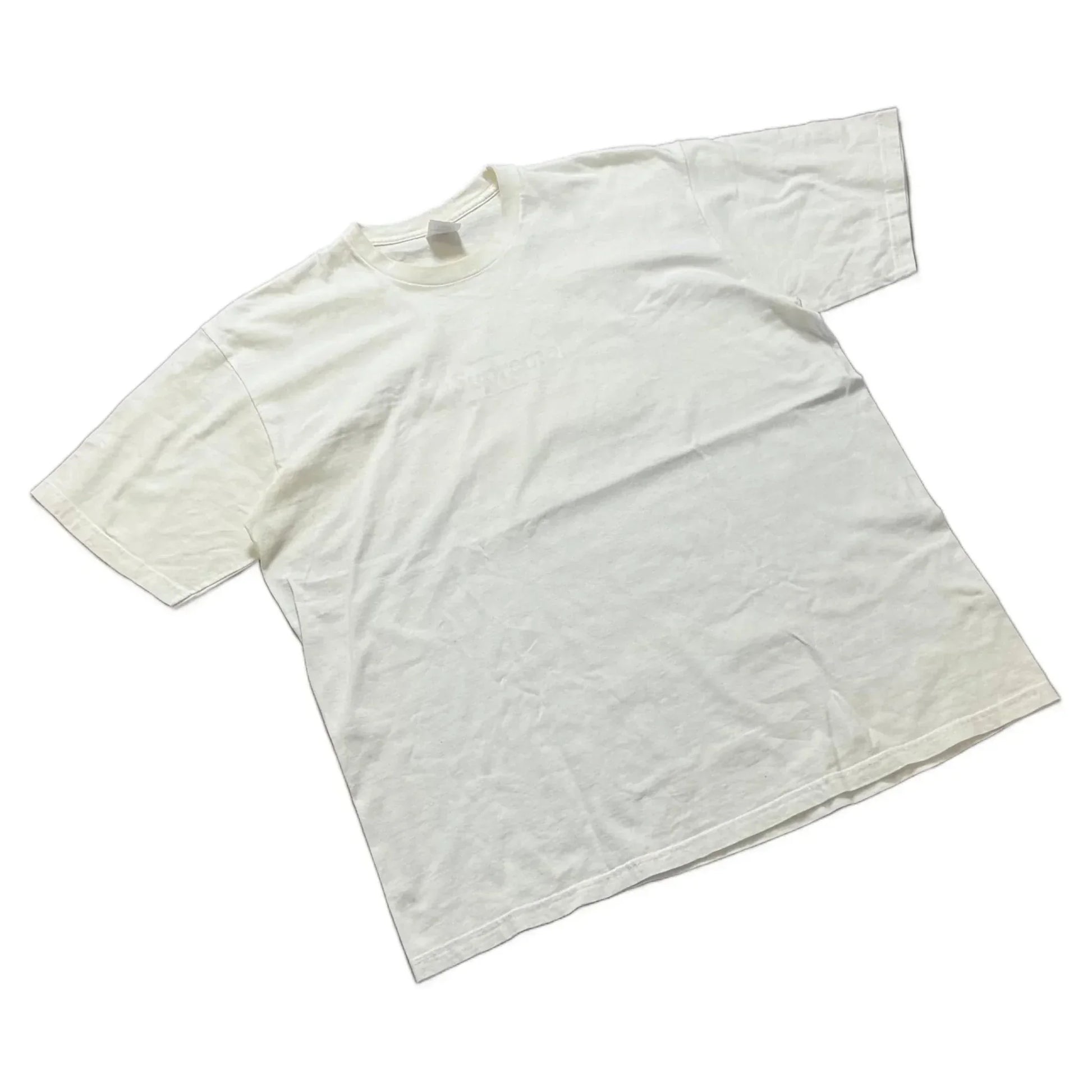 White Supreme Box Logo Tee - XL | The Streetwear Studio