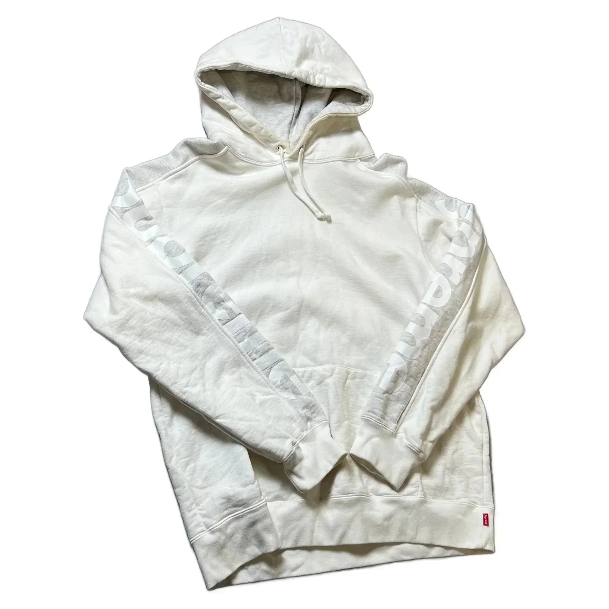 White Supreme Hoodie - L | The Streetwear Studio