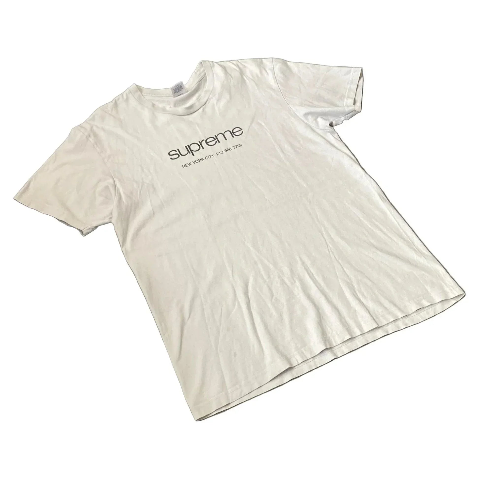 White Supreme Tee - L | The Streetwear Studio