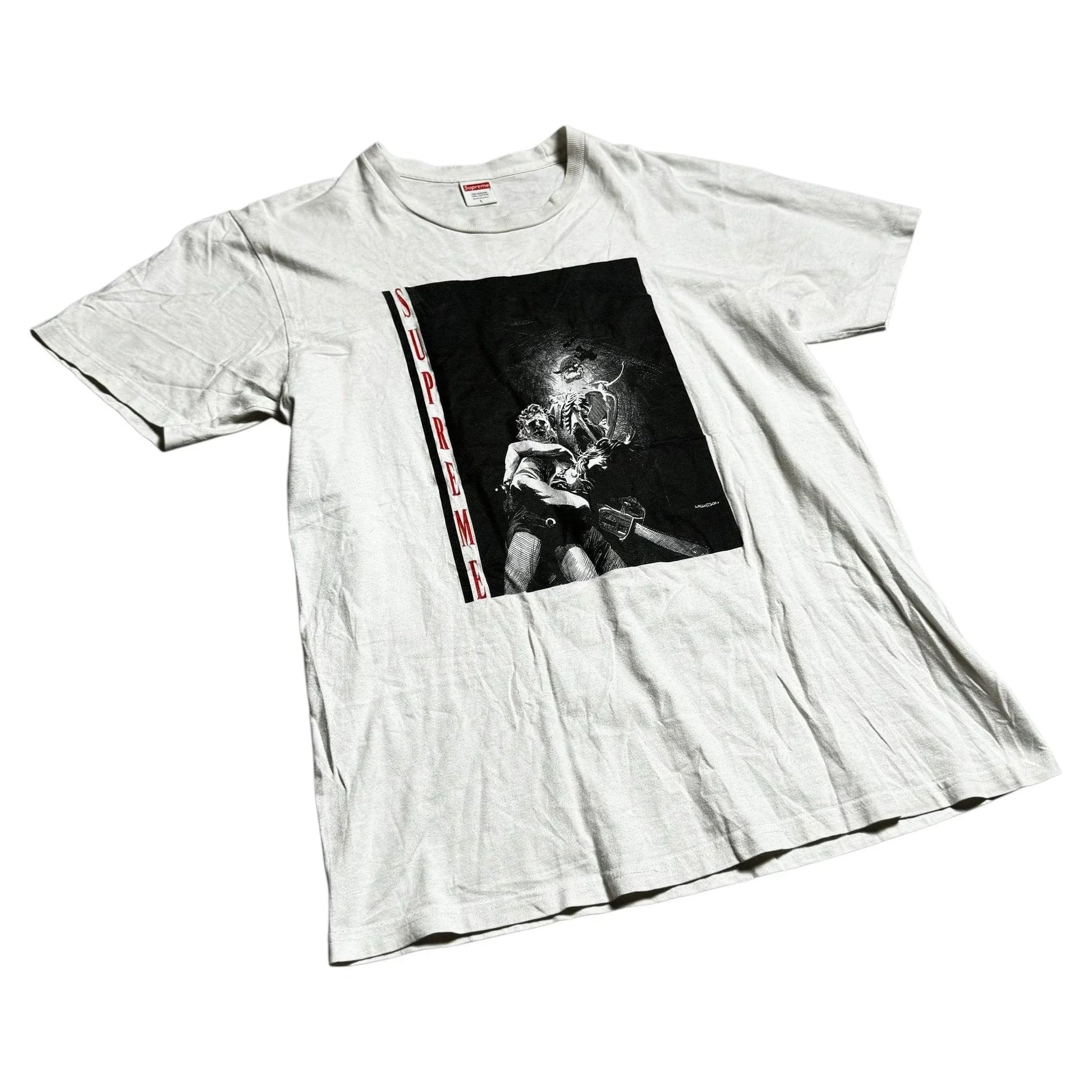 White Supreme Tee - L | The Streetwear Studio