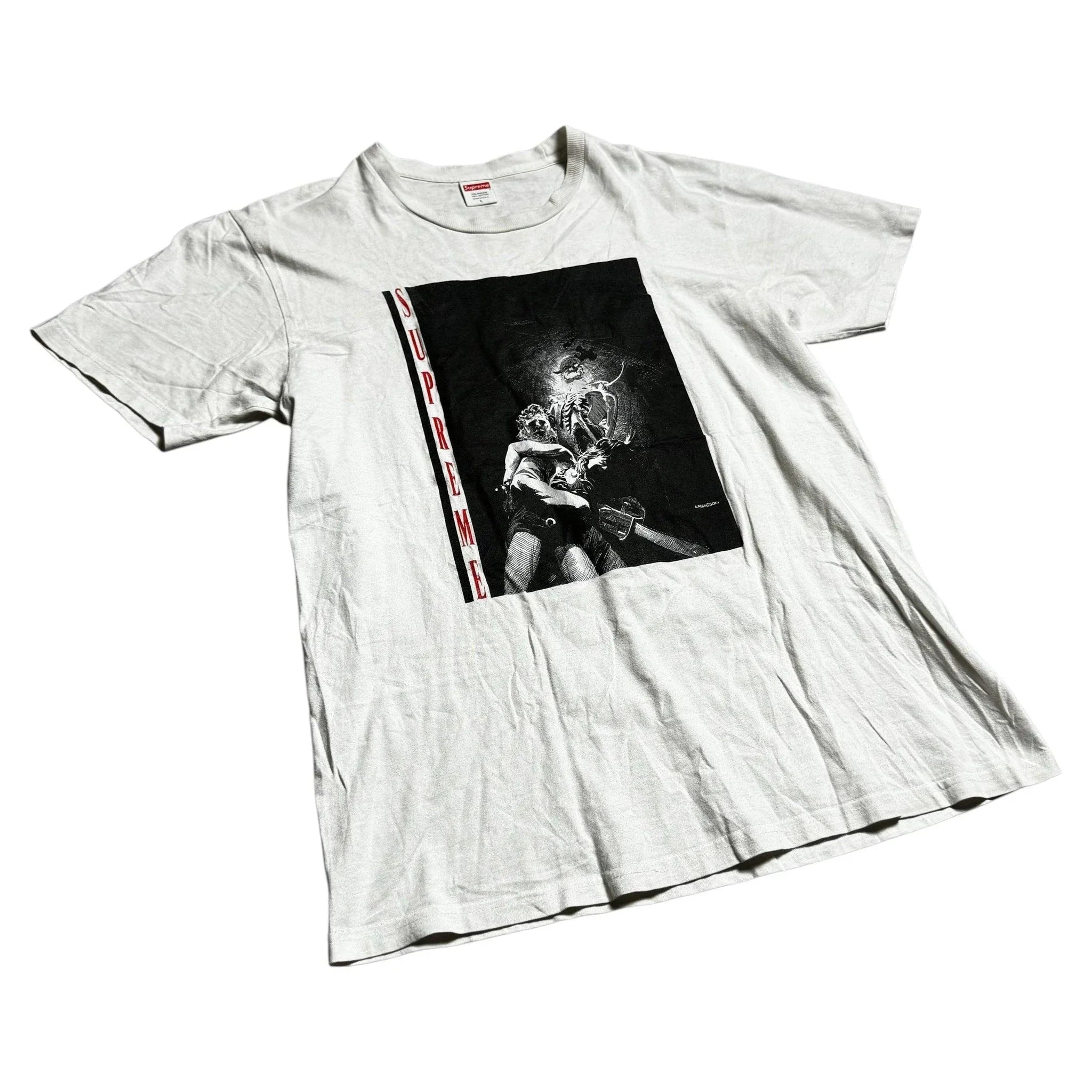 White Supreme Tee - L | The Streetwear Studio