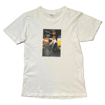 White Supreme x Comme Des Garcons (CDG) Tee - M | The Streetwear Studio