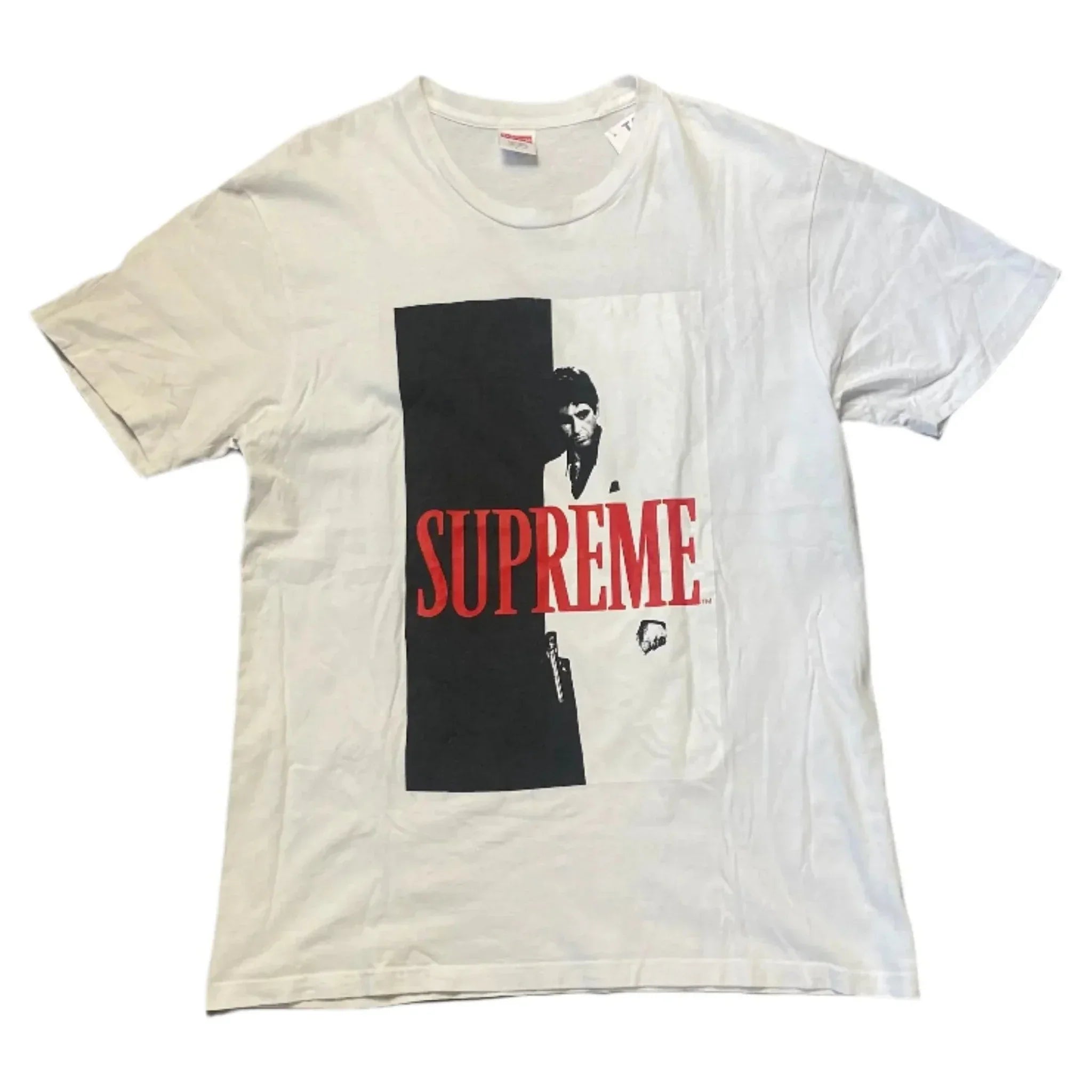 White Supreme x Scarface Tee - L | The Streetwear Studio