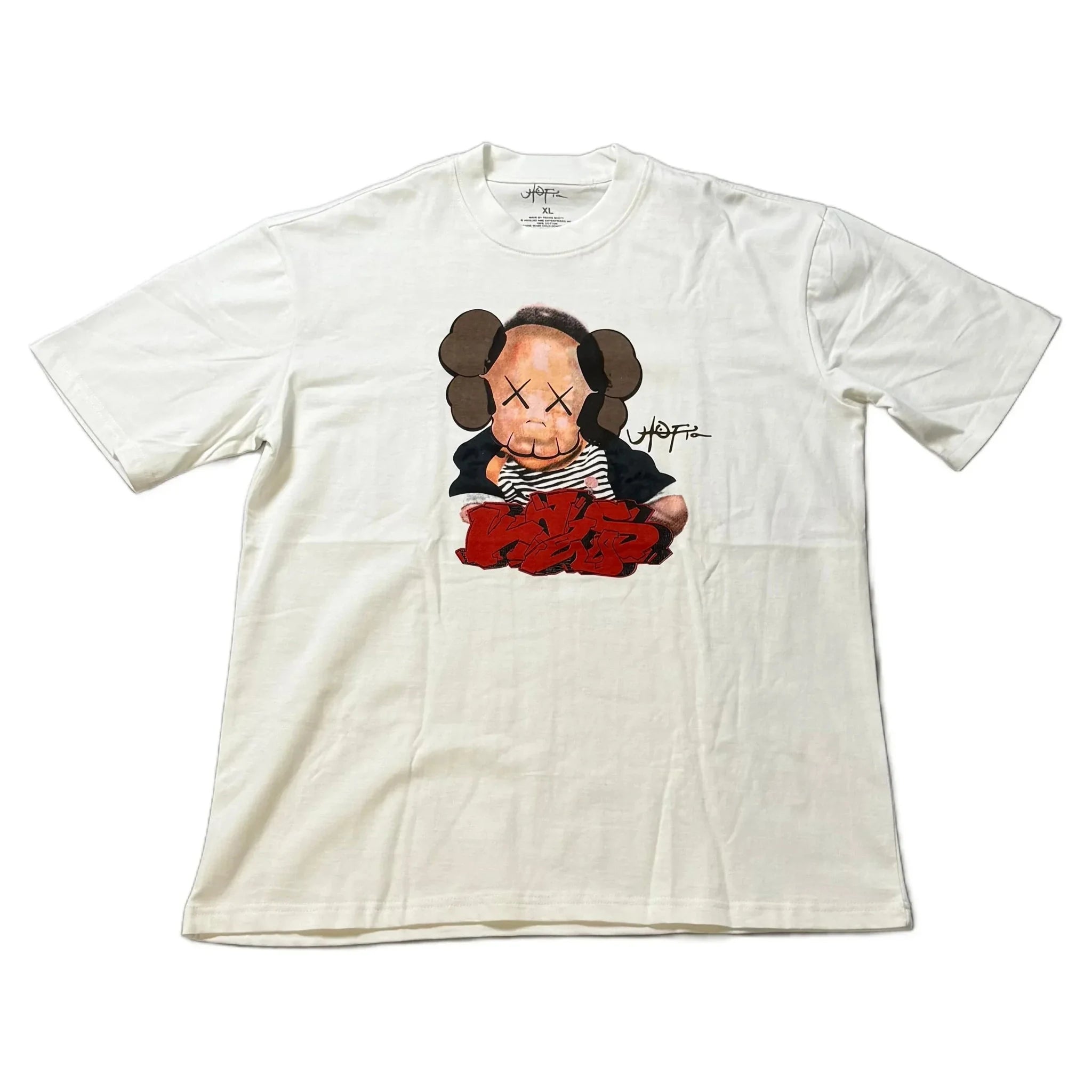 White Travis Scott Tee - XL | The Streetwear Studio