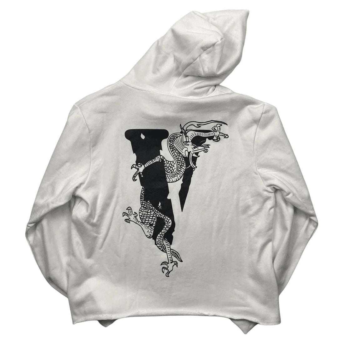 White Vlone x Clot Dragon Hoodie - L | The Streetwear Studio