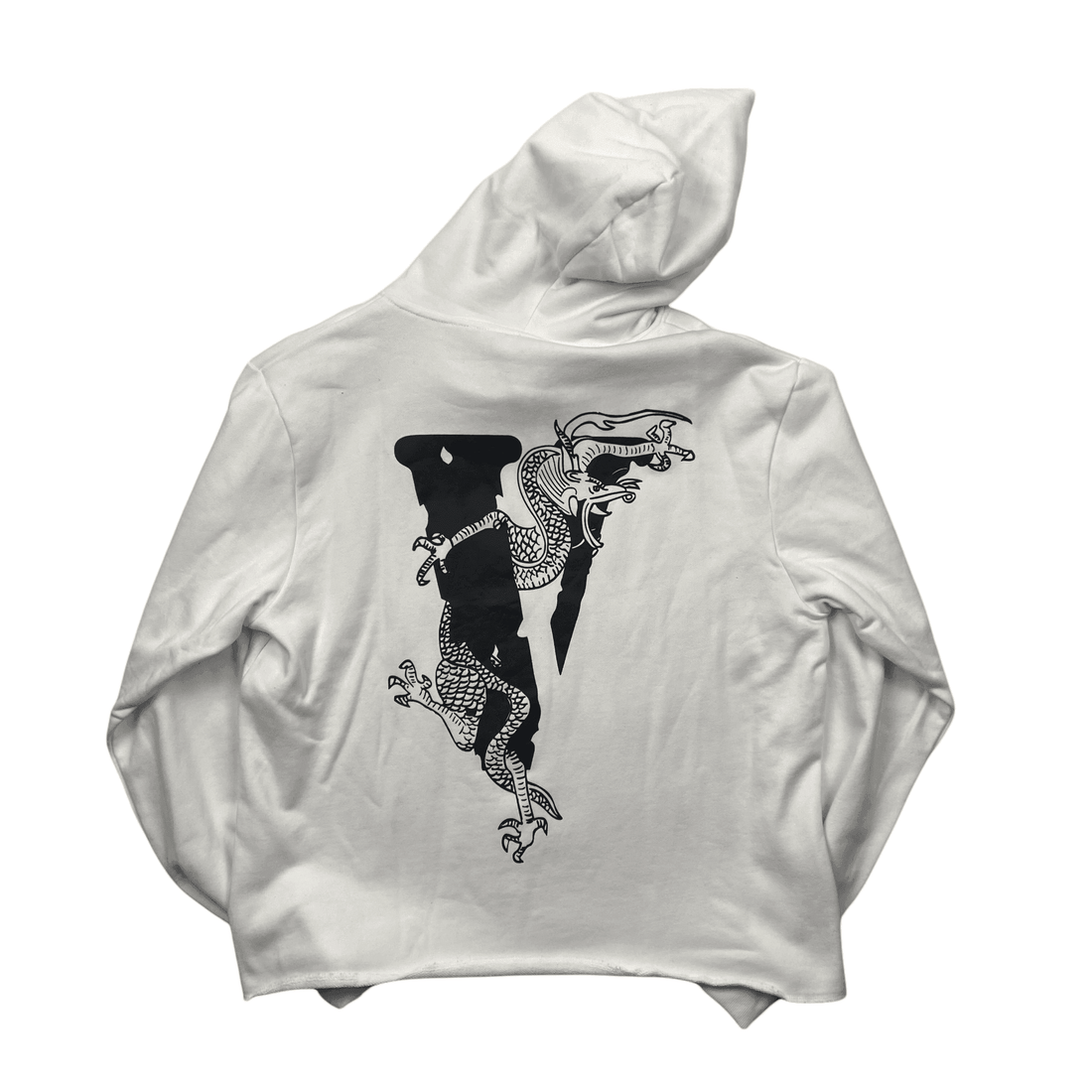 White Vlone x Clot Dragon Hoodie - Large - The Streetwear Studio