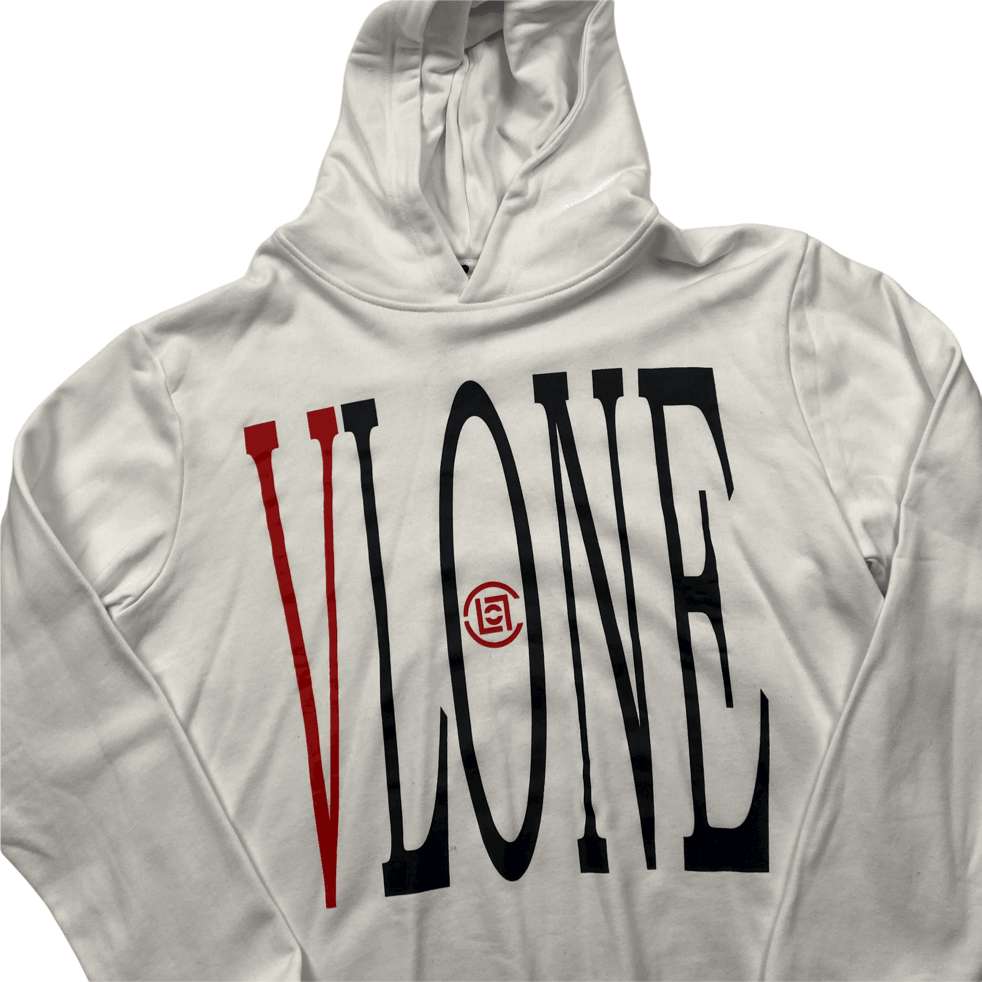 White Vlone x Clot Dragon Hoodie - Large - The Streetwear Studio