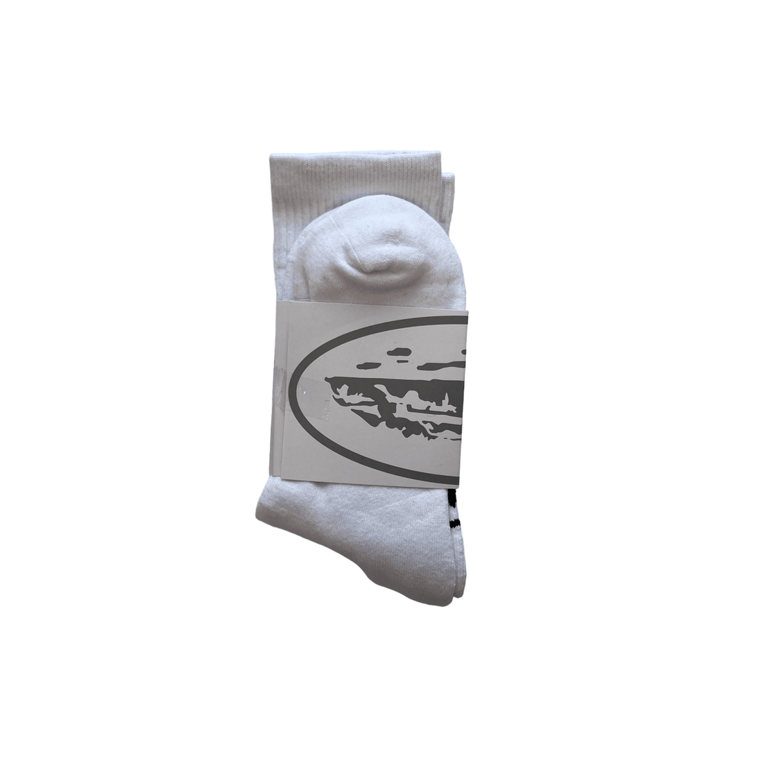White + Yellow Corteiz All Starz Socks - The Streetwear Studio