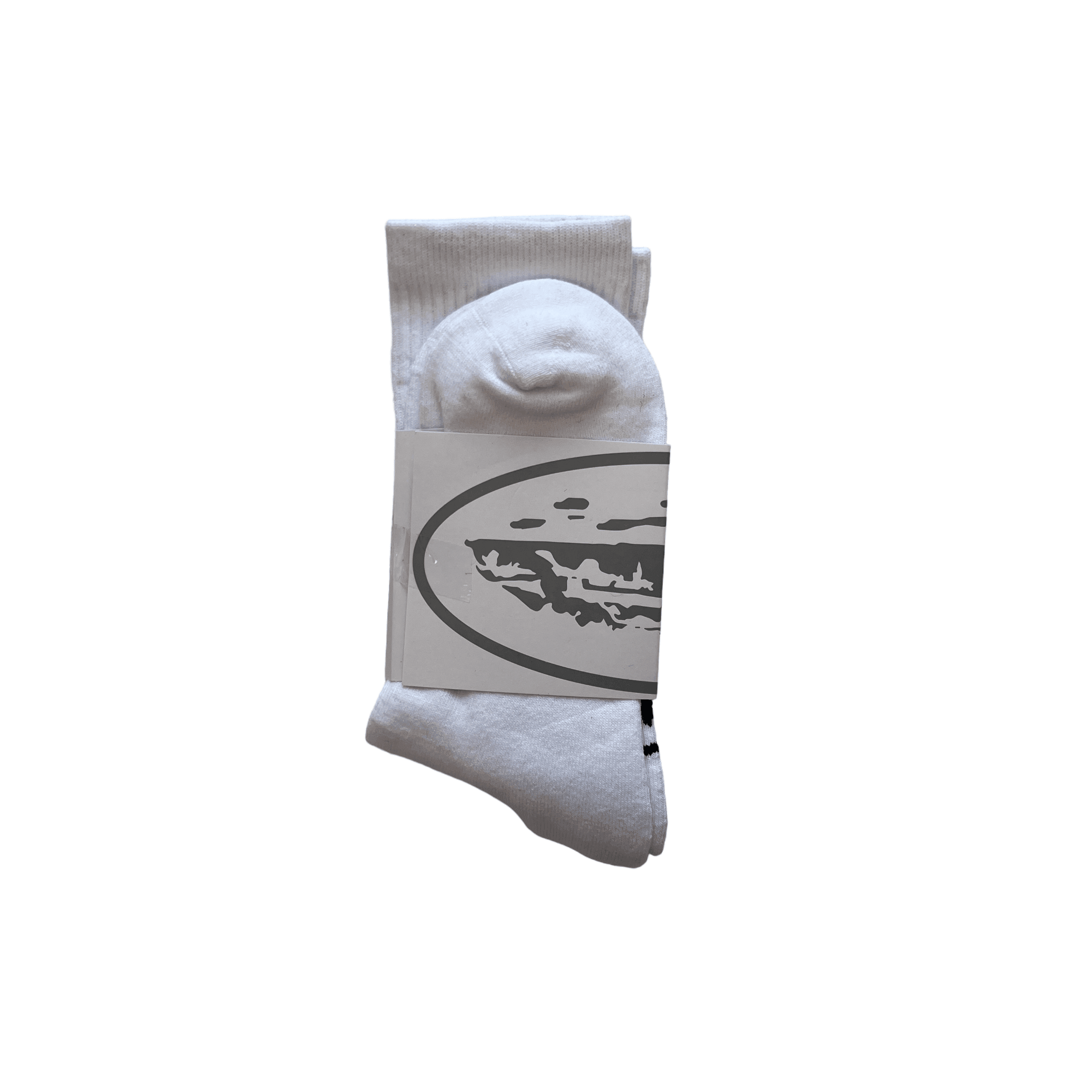 White + Yellow Corteiz All Starz Socks - The Streetwear Studio