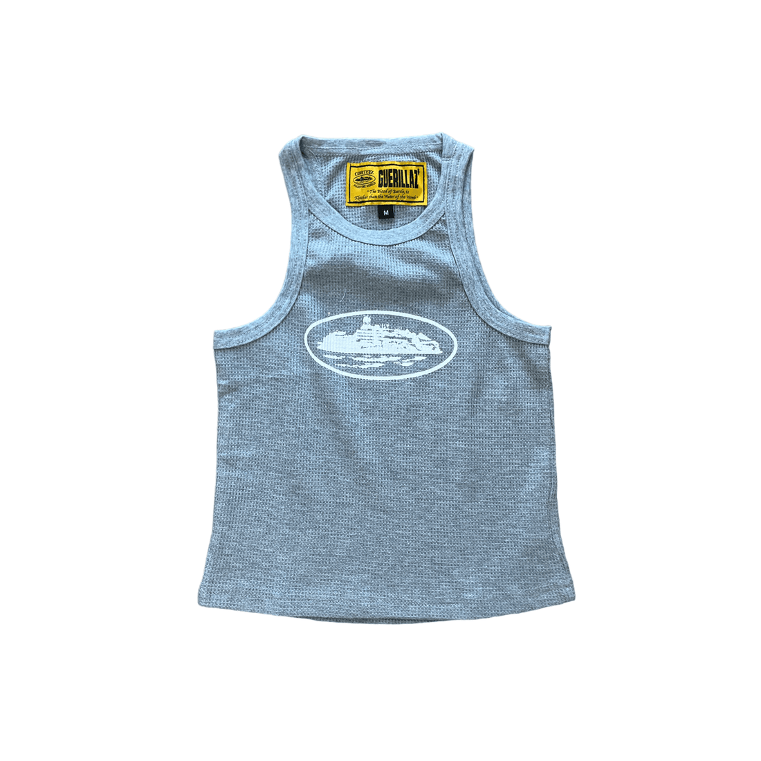 Women’s Grey Corteiz Crop Top - The Streetwear Studio