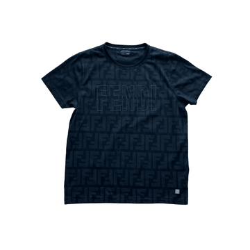 Women’s Vintage Black Fendi Tee - Large - The Streetwear Studio
