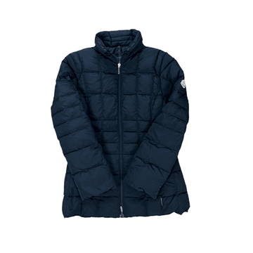 Women’s Vintage Black Moncler Puffer Coat - Small (1) - The Streetwear Studio