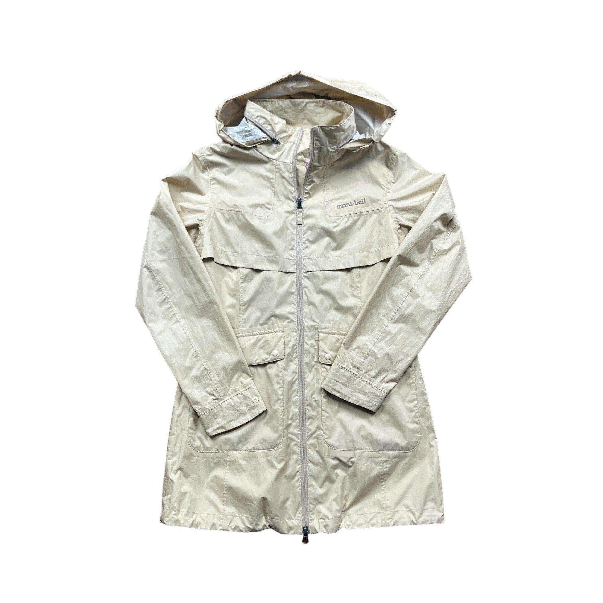 Women's Vintage Cream Montbell Waterproof Jacket - Small - The Streetwear Studio