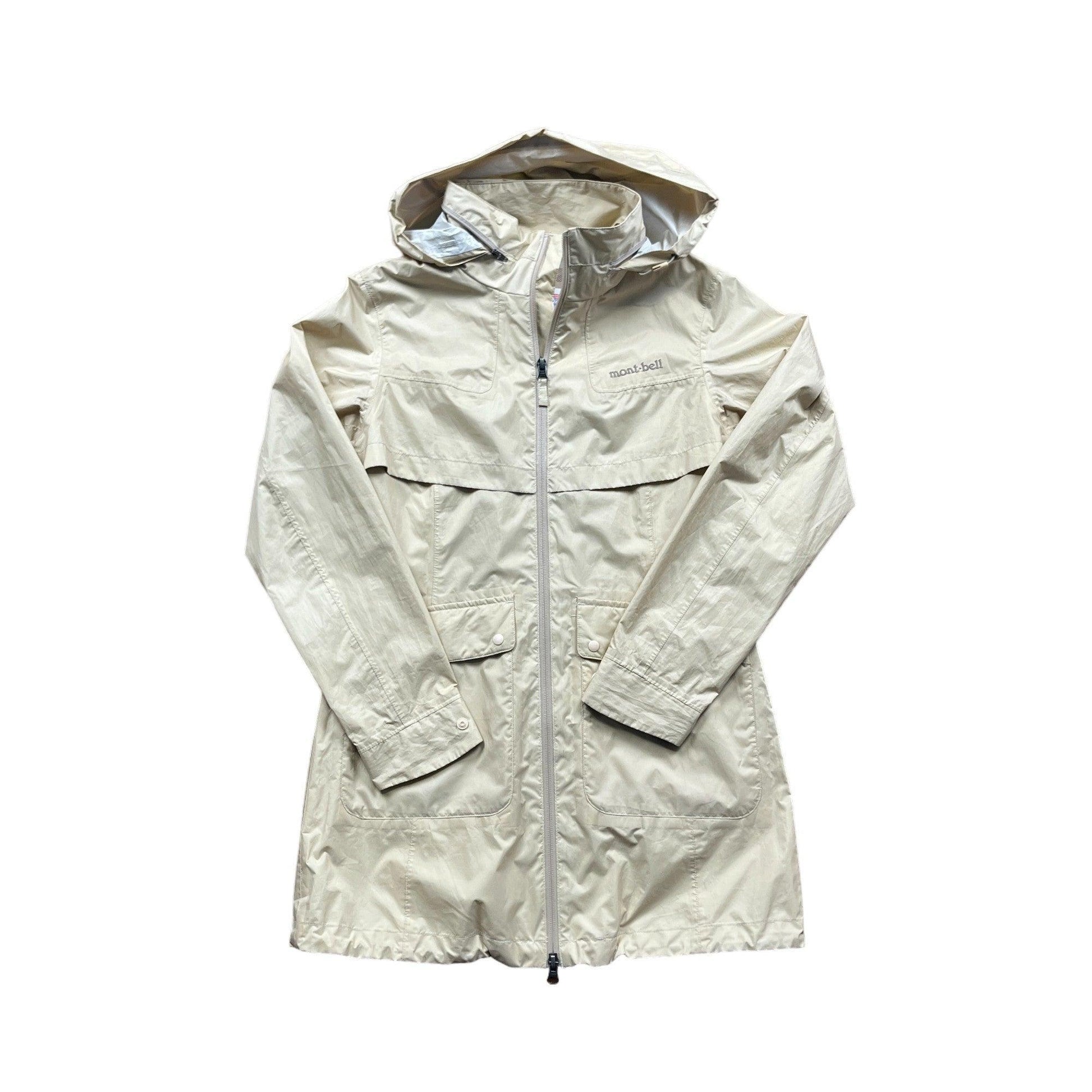 Women's Vintage Cream Montbell Waterproof Jacket - Small - The Streetwear Studio