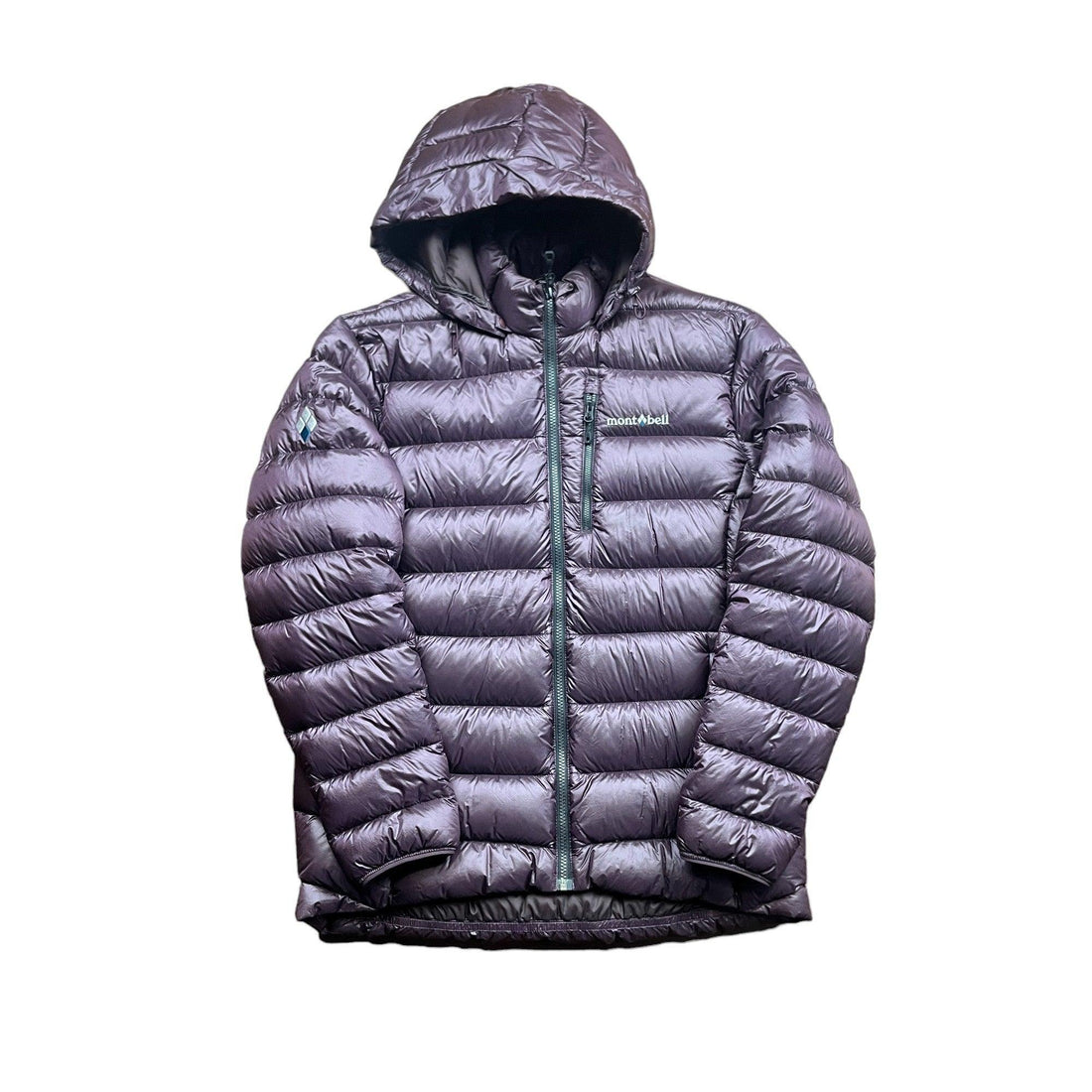 Women's Vintage Purple Montbell Puffer Coat - Medium - The Streetwear Studio