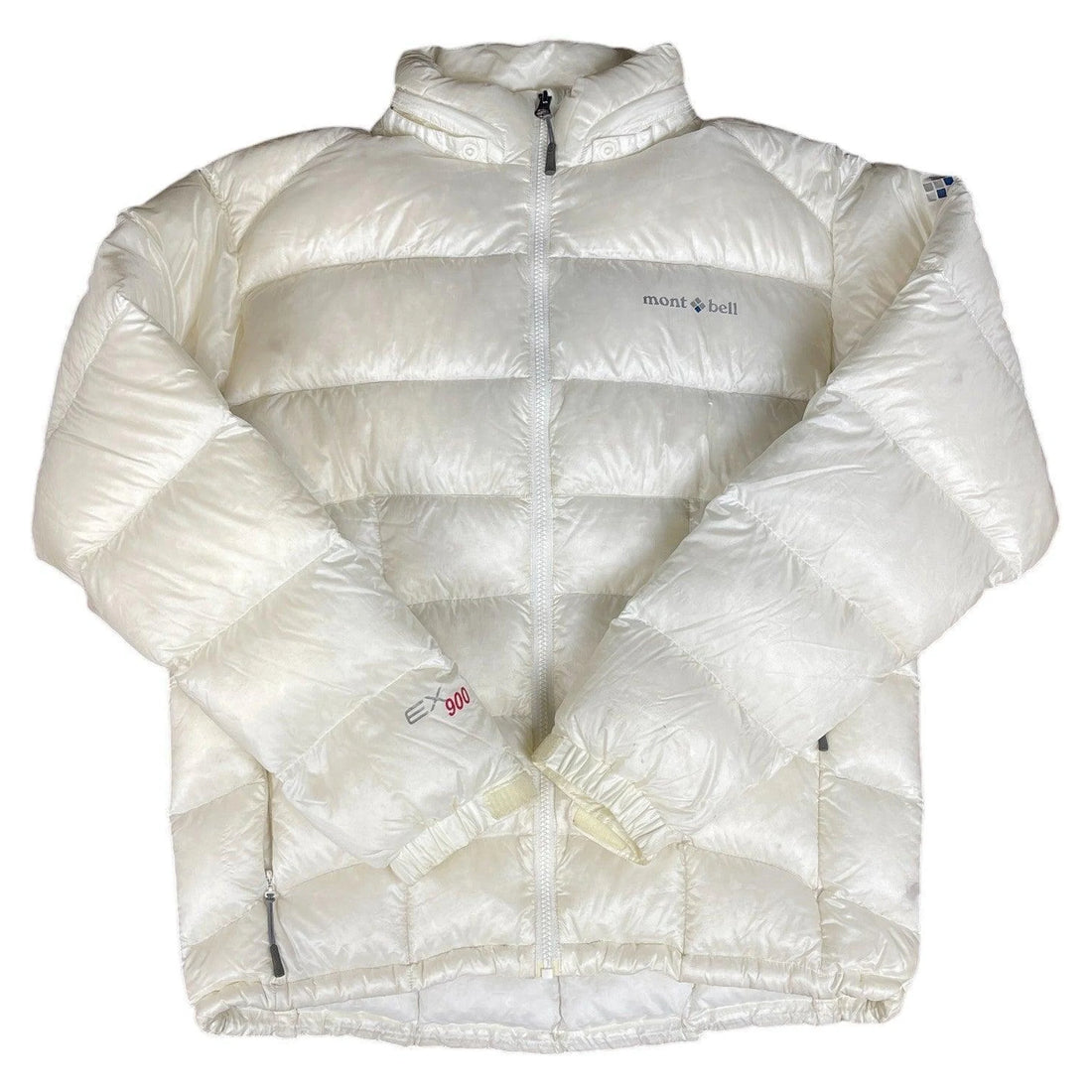 Women’s Vintage White Montbell Puffer Coat - L | The Streetwear Studio
