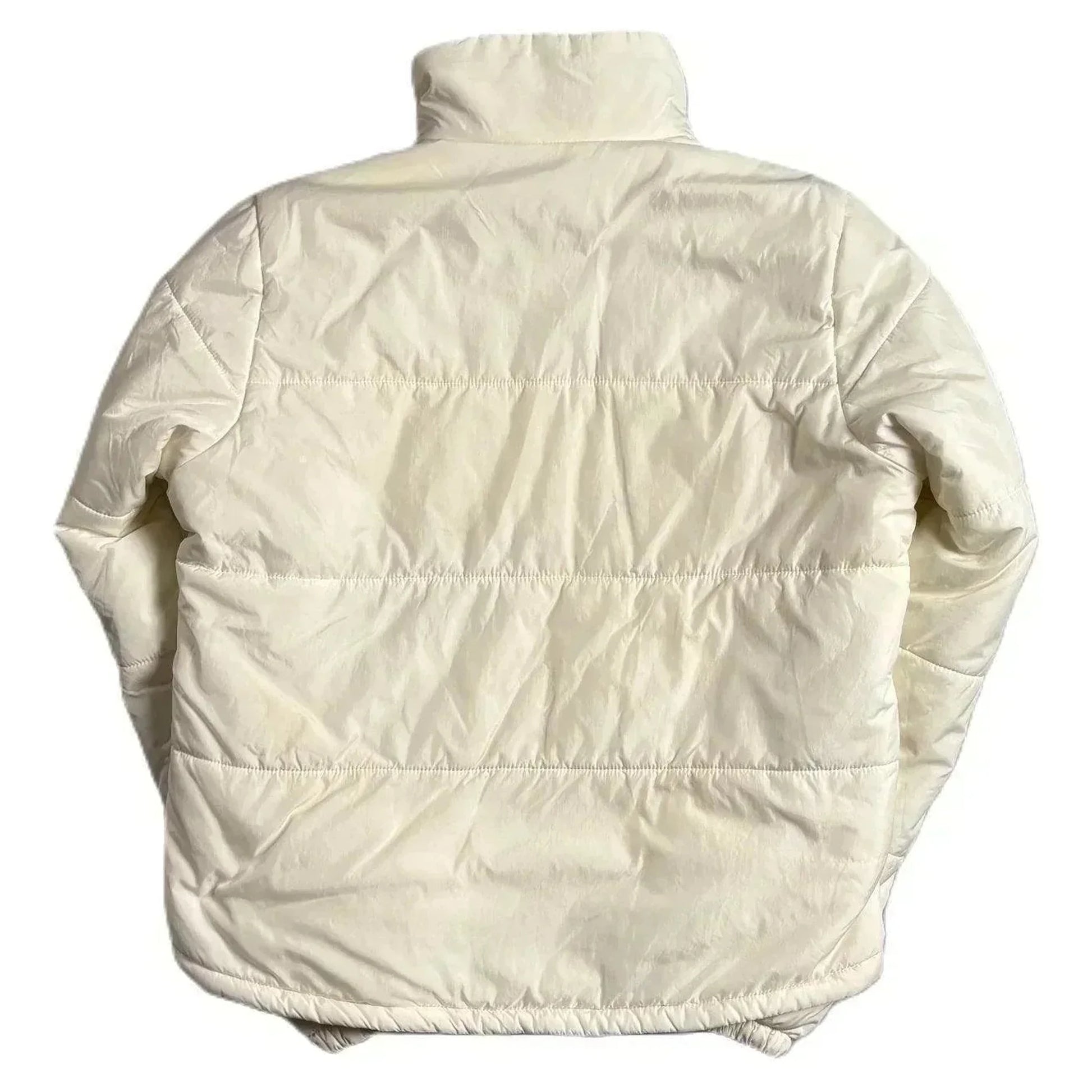 Women’s Vintage White Prada Luna Rossa Puffer Coat - M | The Streetwear Studio
