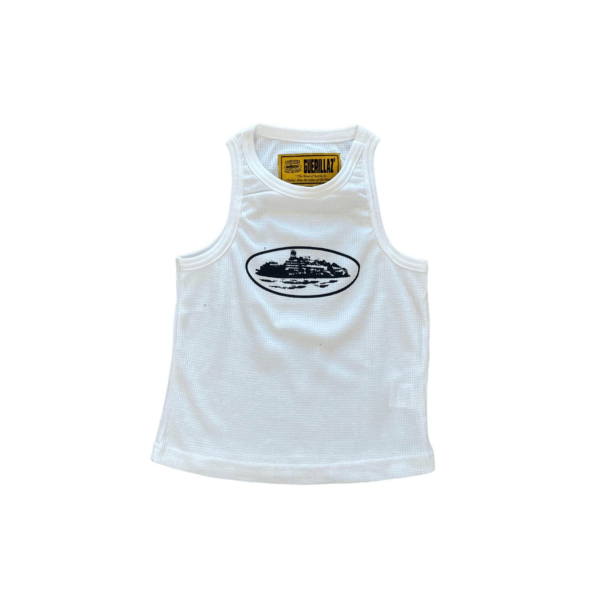 Women’s White Corteiz Crop Top - The Streetwear Studio