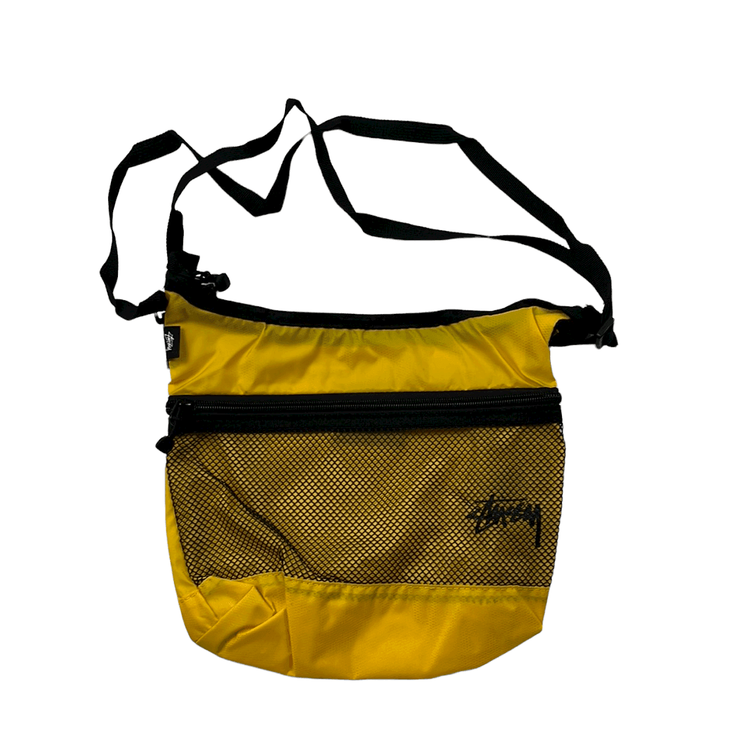 Yellow Stussy Side Bag - The Streetwear Studio