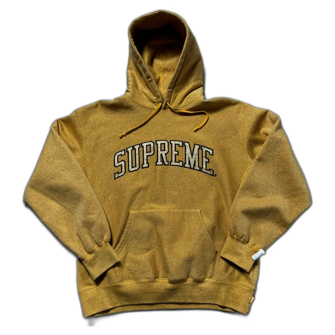 Yellow Supreme Hoodie - M | The Streetwear Studio