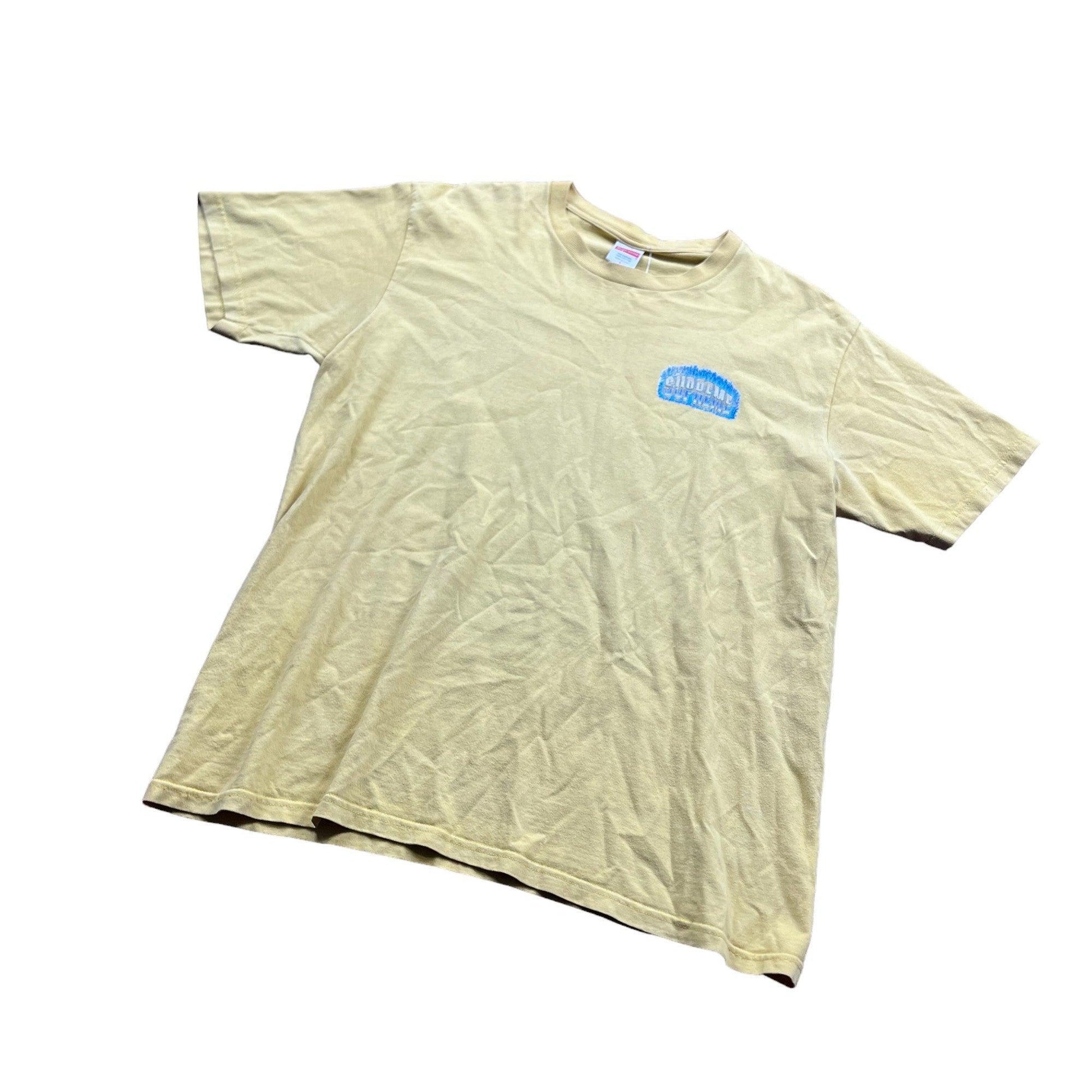 Yellow Supreme Tee - Large - The Streetwear Studio