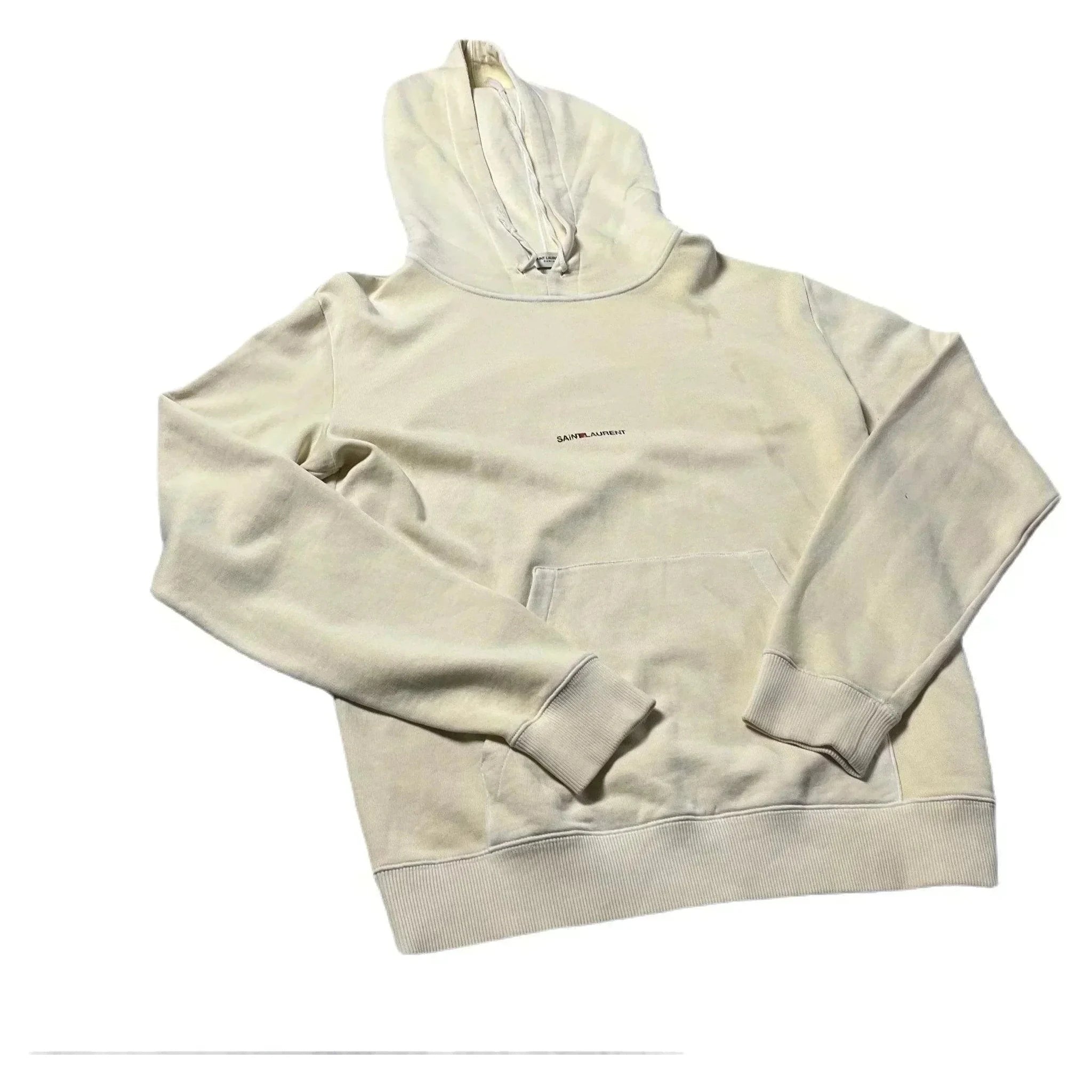 Yellow Yves Saint Laurent (YSL) Hoodie - L | The Streetwear Studio